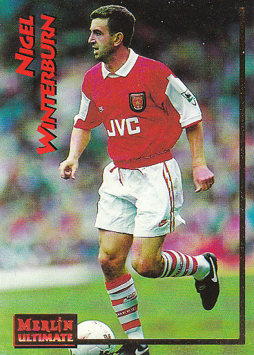 Nigel Winterburn Arsenal 1995/96 Merlin Ultimate #3